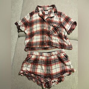 Aerie Christmas short sleeve and short pajamas